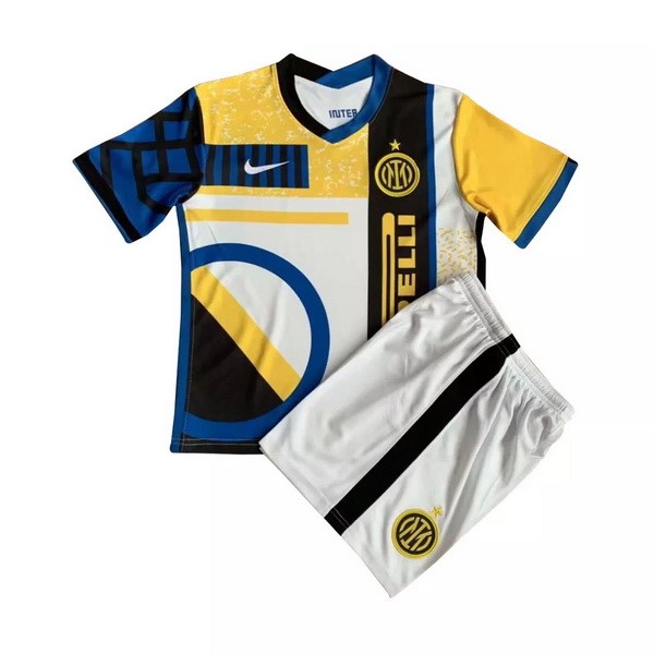 Trikot Inter Milan 4ª Kinder 2020/21 Gelb Fussballtrikots Günstig